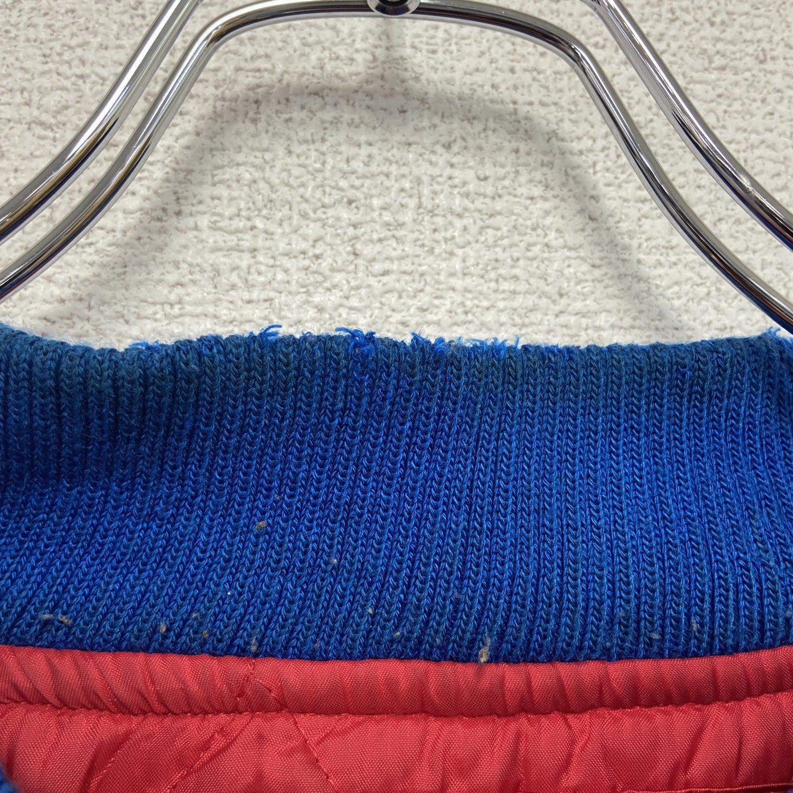 ～00s　HARDWOOD CLASSICS　76ers　スタジャン/スタジアムジャケット　中綿入り　赤　レッド　2XLサイズ