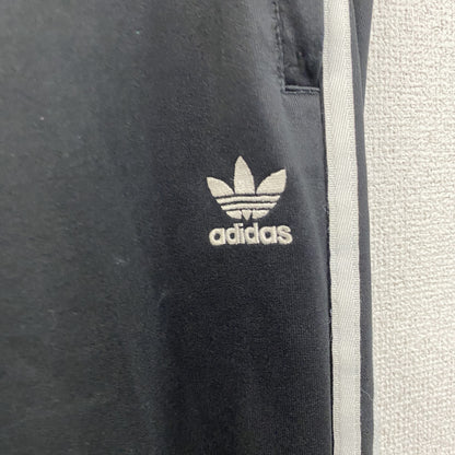 adidas　アディダス　トラックパンツ/ジャージパンツ　トレフォイルロゴ　黒　ブラック