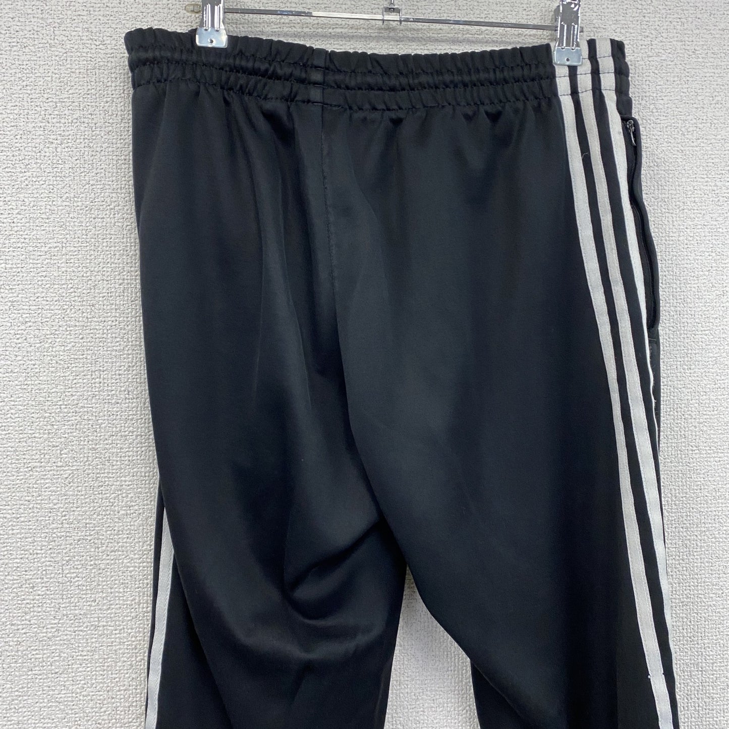 adidas　アディダス　トラックパンツ/ジャージパンツ　トレフォイルロゴ　黒　ブラック