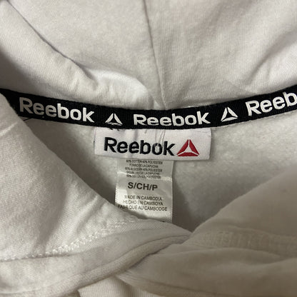 Reebok　リーボック　 スウェットパーカー/フーディー　デカロゴ　白　ホワイト　Sサイズ