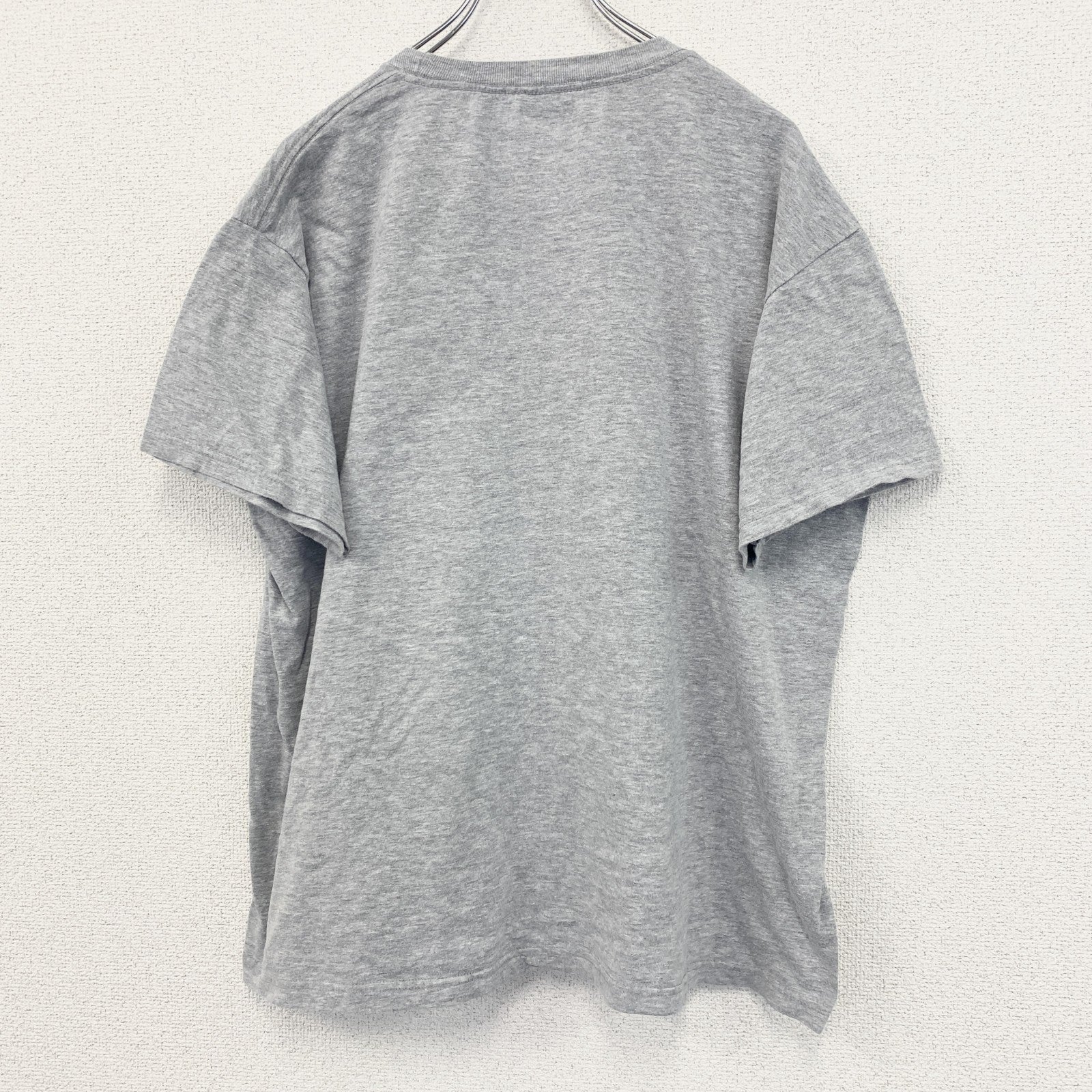 TEAM APPAREL　NFL　SEAHAWKS　半袖プリントTシャツ　アーチプリント　5連プリント　灰色　グレー　XLサイズ