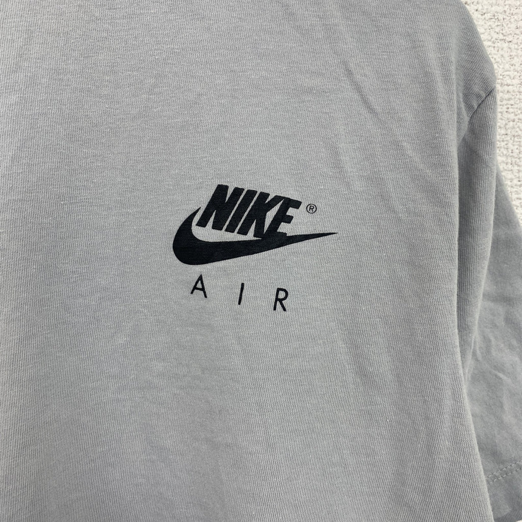 古着 used　NIKE ナイキ　半袖プリントTシャツ　エア フォース ワン　カジュアル　クルーネック　グレー　Mサイズ