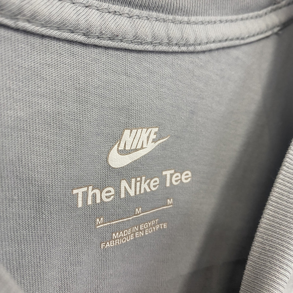 古着 used　NIKE ナイキ　半袖プリントTシャツ　エア フォース ワン　カジュアル　クルーネック　グレー　Mサイズ