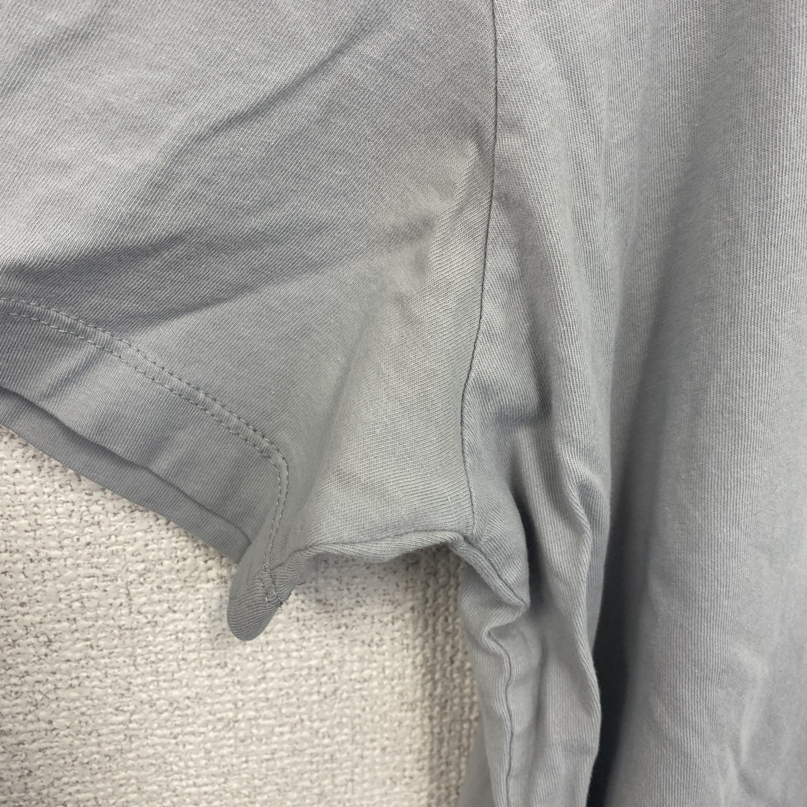 古着 used　NIKE ナイキ　半袖プリントTシャツ　エア フォース ワン　カジュアル　クルーネック　グレー　Mサイズ