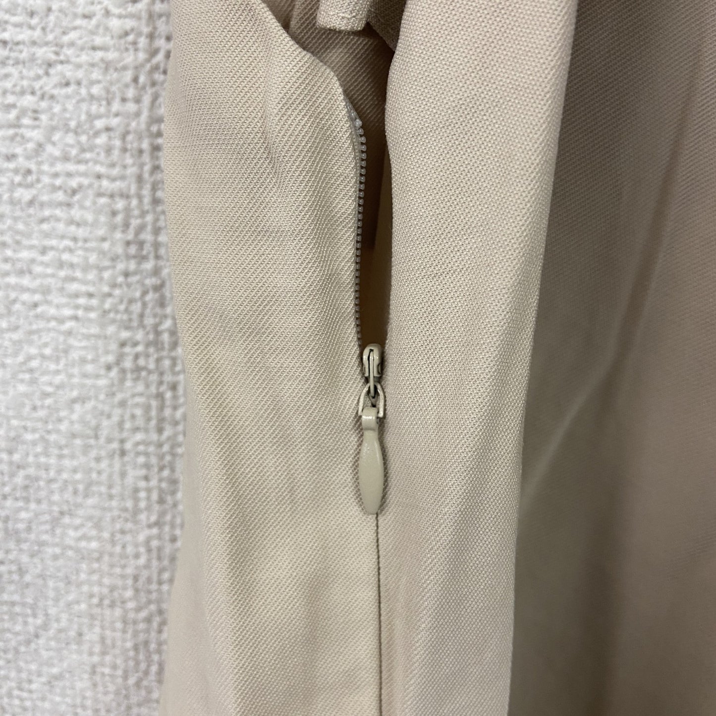 ZARA　ザラ　ダーツディティールオーバーオール/つなぎ　ベージュ　24サイズ
