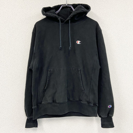 Champion　チャンピオン　リバースウィーブ　スウェットパーカー/フーディー　黒　ブラック　Mサイズ