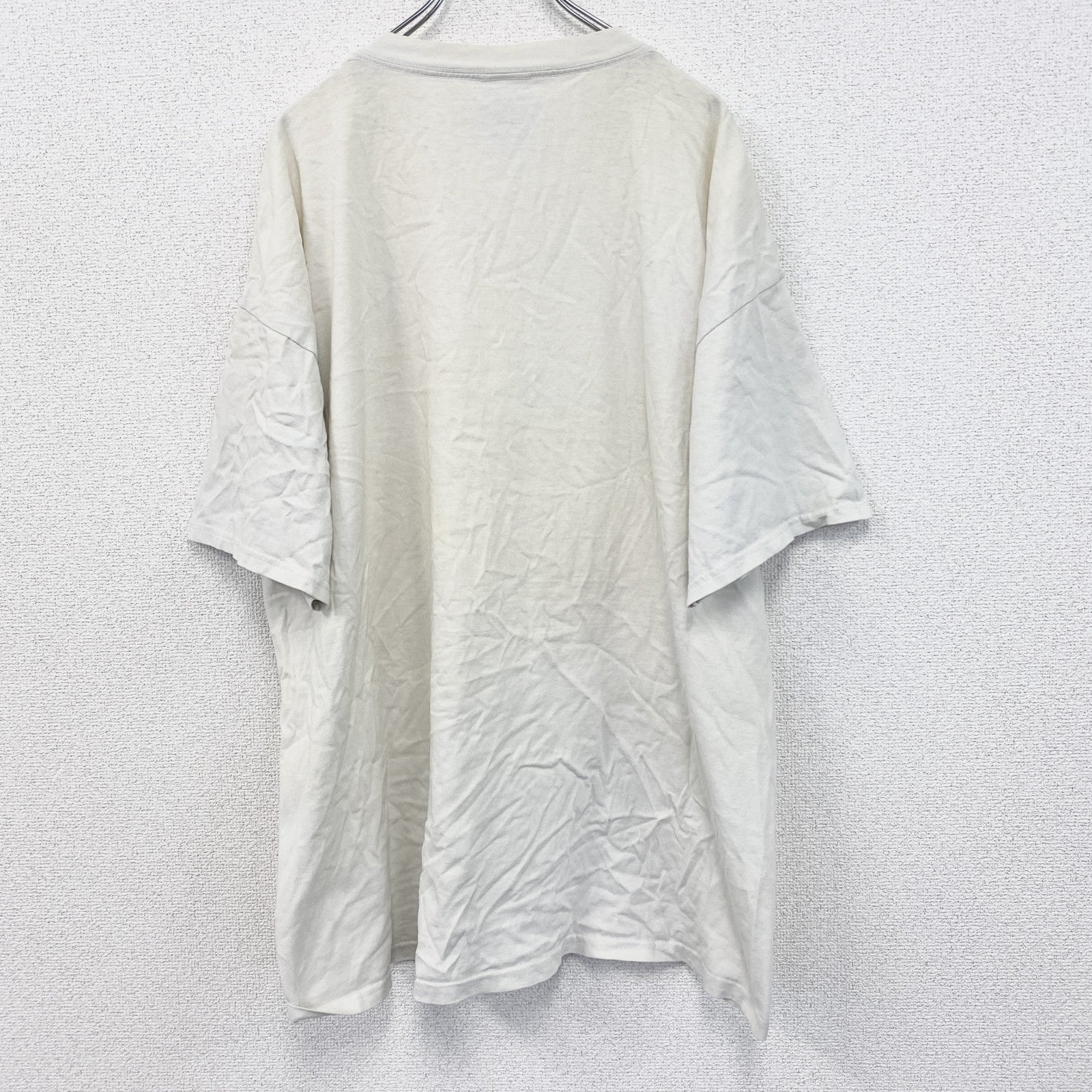 古着 used　90s　TULTEX　半袖アニマルプリントTシャツ　熊　Jasper Albrta　クルーネック　2XLサイズ