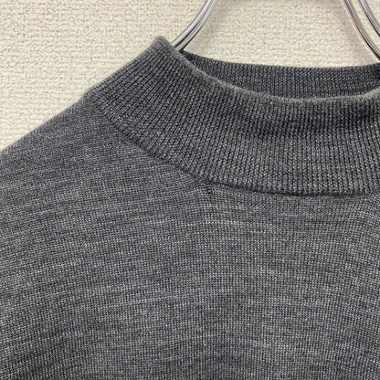 LACOSTE　ラコステ　モックネックニットセーター　ダークグレー　3サイズ