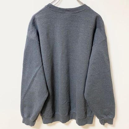 古着 used　GILDAN　BOSTON　長袖プリントスウェット　トレーナー　マサチューセッツ州　グレー　秋冬服　Lサイズ