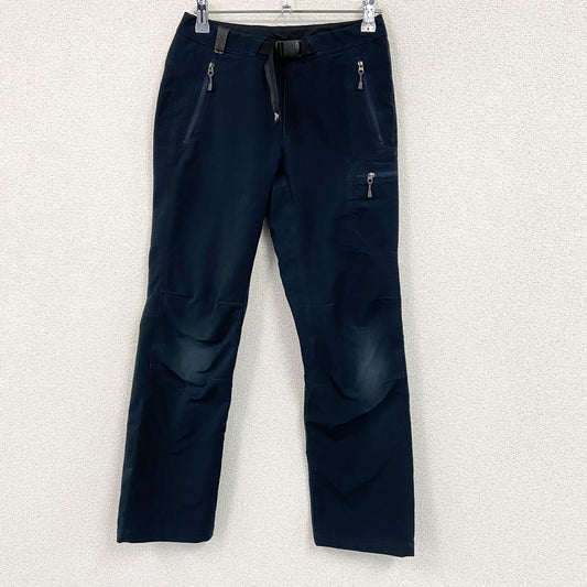 mont-bell　モンベル　ストレートパンツ　ジップフライ　黒　ブラック　XSサイズ