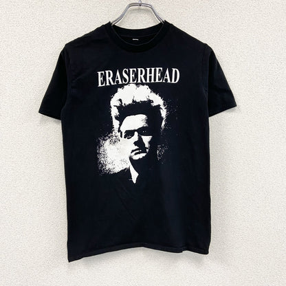 ERASERHEAD　イレイザーヘッド　半袖プリントTシャツ　ムービーT　黒　ブラック