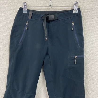 mont-bell　モンベル　ストレートパンツ　ジップフライ　黒　ブラック　XSサイズ