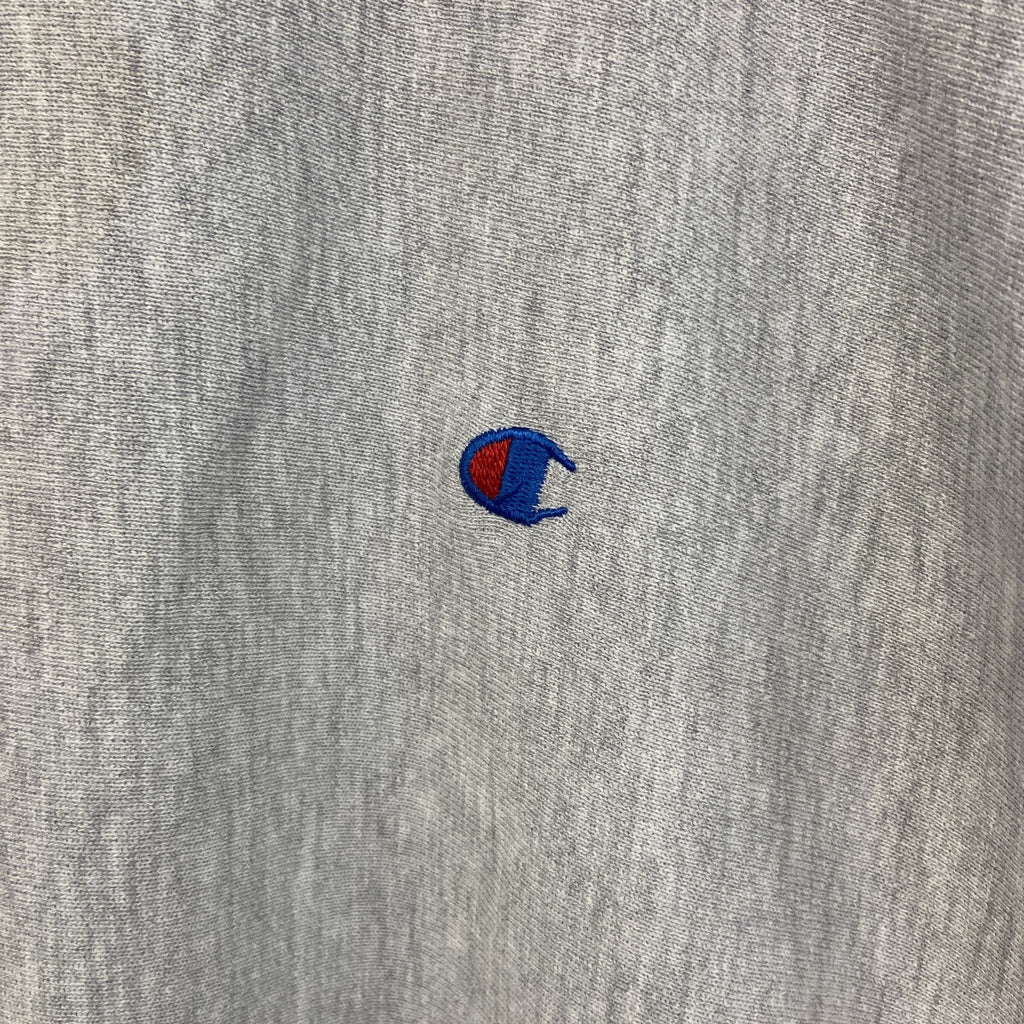 90s　champion　チャンピオン　リバースウィーブ　スウェット/トレーナー　刺繍タグ　グレー　XLサイズ