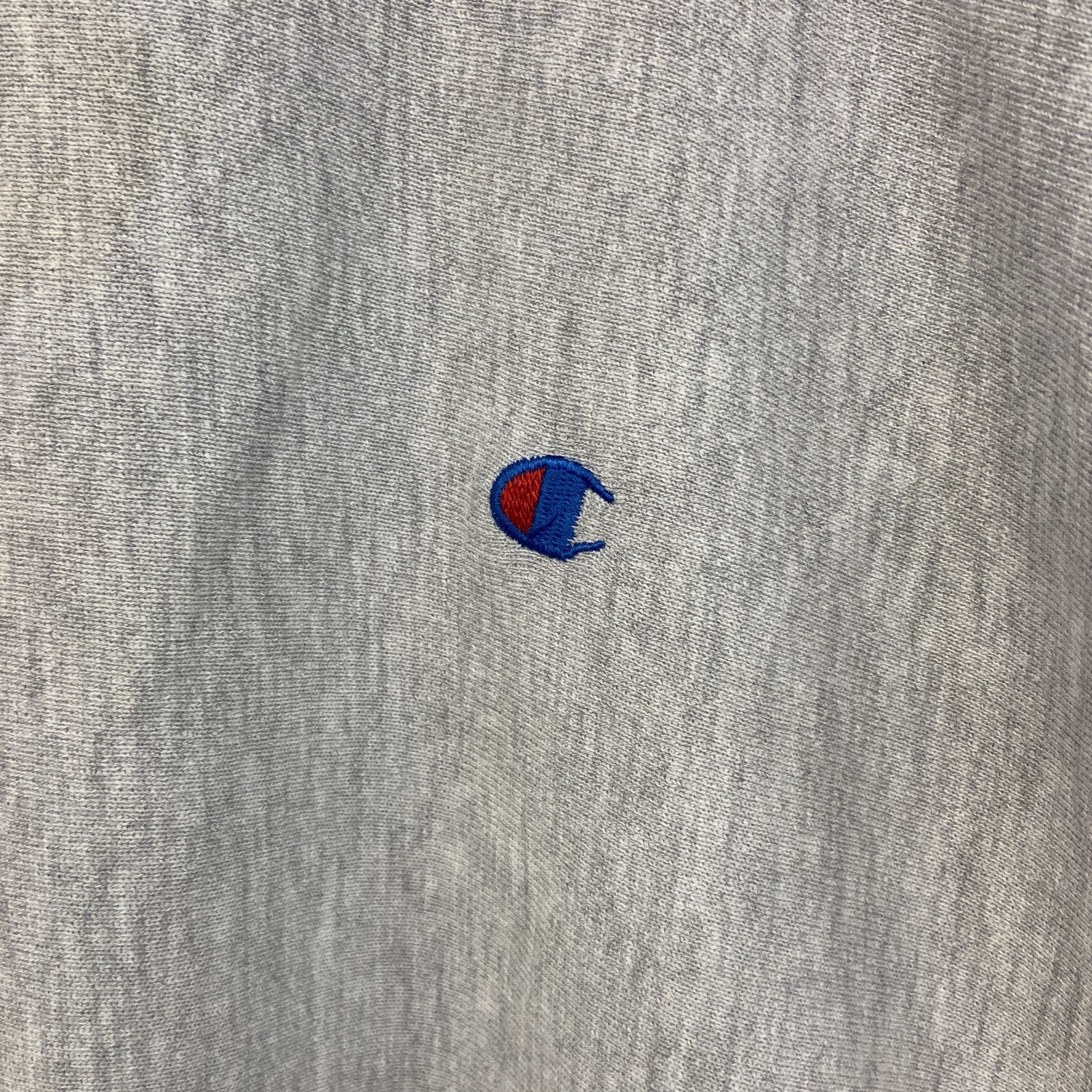 90s　champion　チャンピオン　リバースウィーブ　スウェット/トレーナー　刺繍タグ　グレー　XLサイズ
