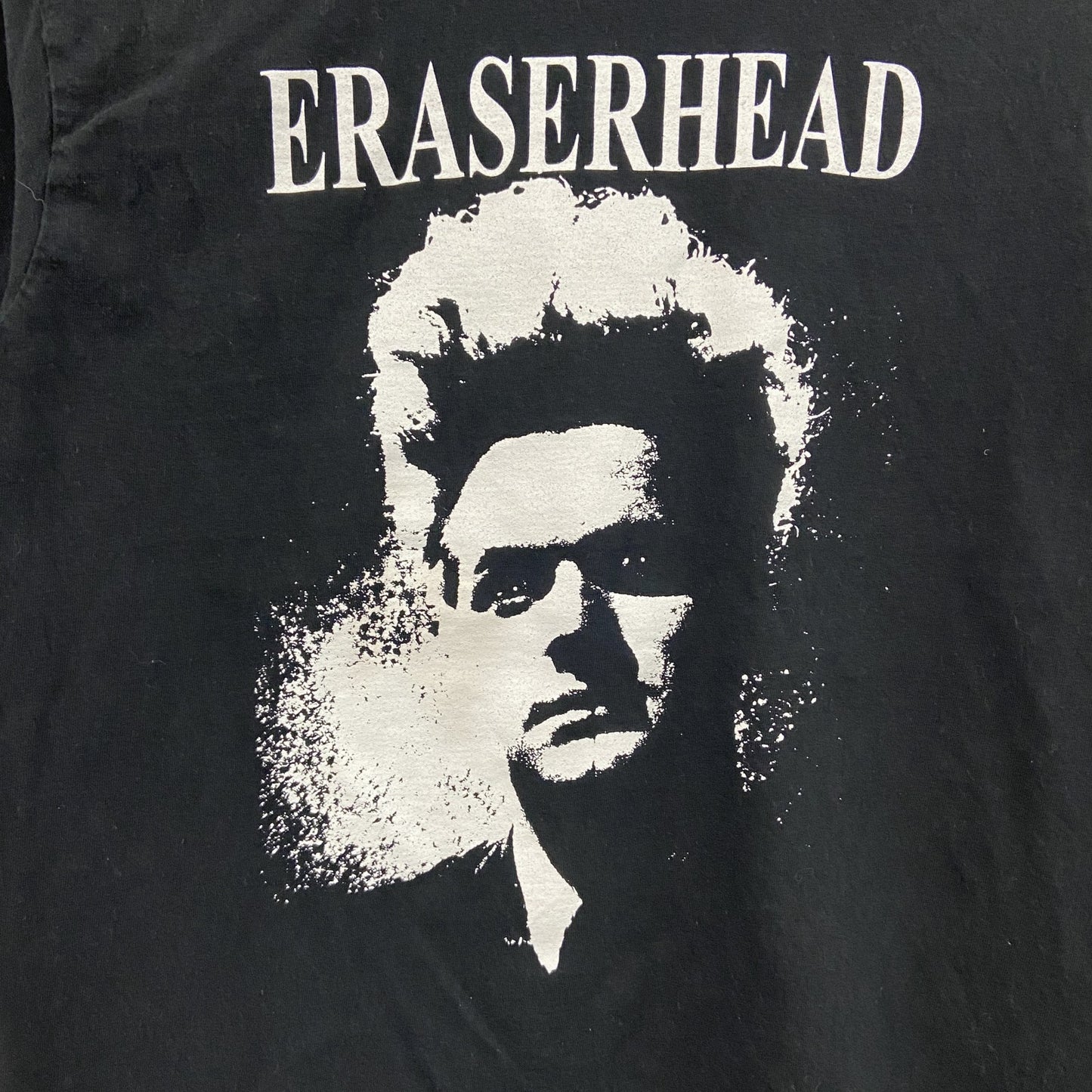 ERASERHEAD　イレイザーヘッド　半袖プリントTシャツ　ムービーT　黒　ブラック