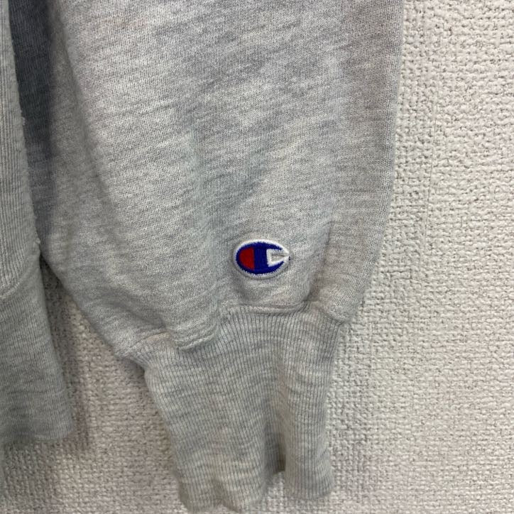 90s　champion　チャンピオン　リバースウィーブ　スウェット/トレーナー　刺繍タグ　グレー　XLサイズ