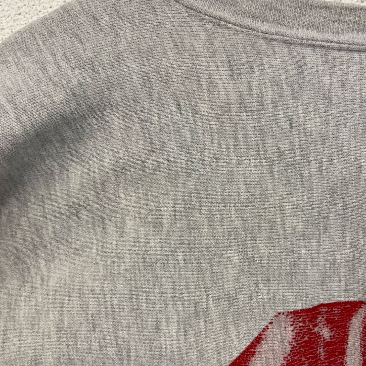 90s　champion　チャンピオン　リバースウィーブ　スウェット/トレーナー　刺繍タグ　グレー　XLサイズ