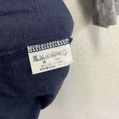 CHESWICK　チェスウィック　長袖Tシャツ/ロンT　レイヤード　紺　ネイビー　Mサイズ