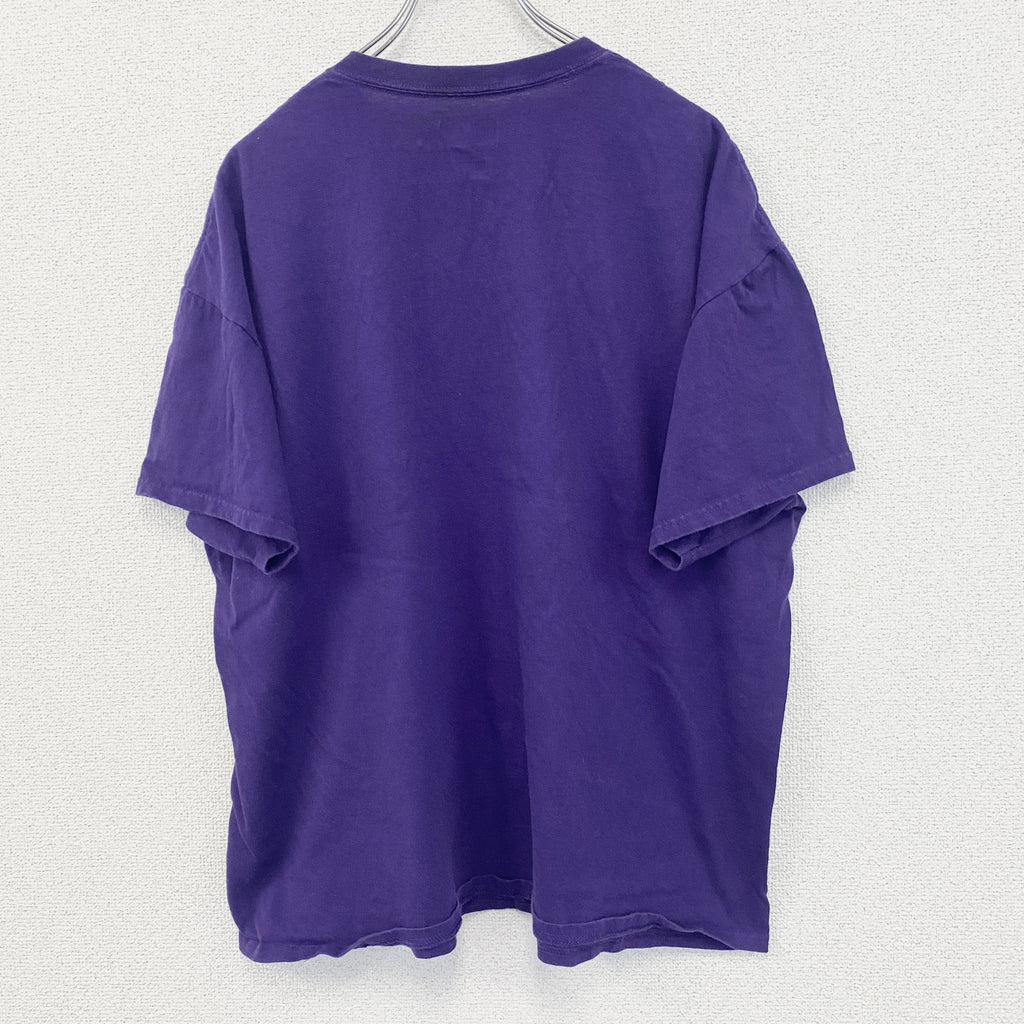 TEAM APPAREL　チームアパレル　NFL 　ボルチモアレイブンズ　半袖プリントTシャツ　4連プリント　紫　パープル　XLサイズ