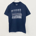 champion　チャンピオン　半袖プリントTシャツ　ベルリンオリンピック　刺繍ロゴ　クルーネック　現行　紺　ネイビー　Sサイズ