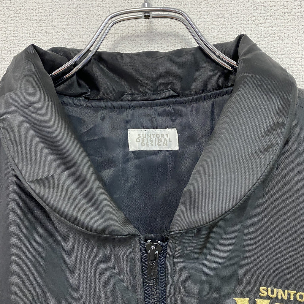 SUNTORY ORIGINAL DESIGN　サントリーオリジナルデザイン　MALT’S　モルツ　フルジップベスト　黒　ブラック
