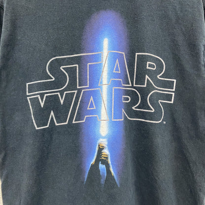 GILDAN　ギルダン　STAR WARS　スターウォーズ　半袖プリントTシャツ　ムービーT　黒　ブラック　Mサイズ