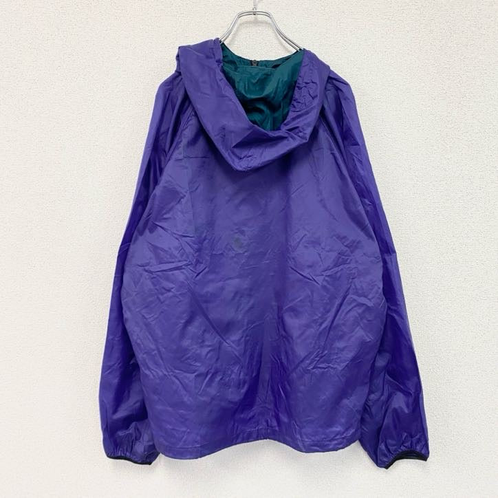 HELLY HANSEN　ヘリーハンセン　フルジップナイロンジャケット　紫　パープル　Mサイズ　