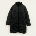 Eddie Bauer　エディーバウアー　ダウンコート　ダウン80％　キルティングコート　黒　ブラック　XSサイズ