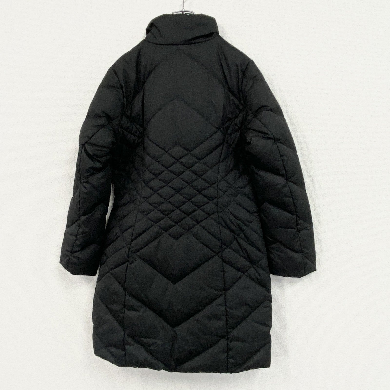Eddie Bauer　エディーバウアー　ダウンコート　ダウン80％　キルティングコート　黒　ブラック　XSサイズ