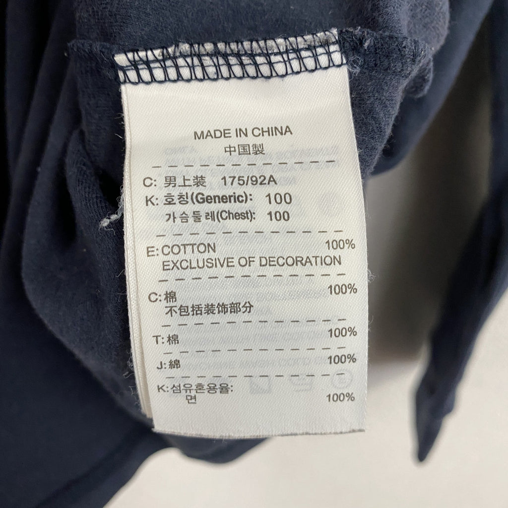 NIKE　ナイキ　長袖Tシャツ/ロンT　ラグランスリーブ　スウッシュ　紺　ネイビー　Lサイズ