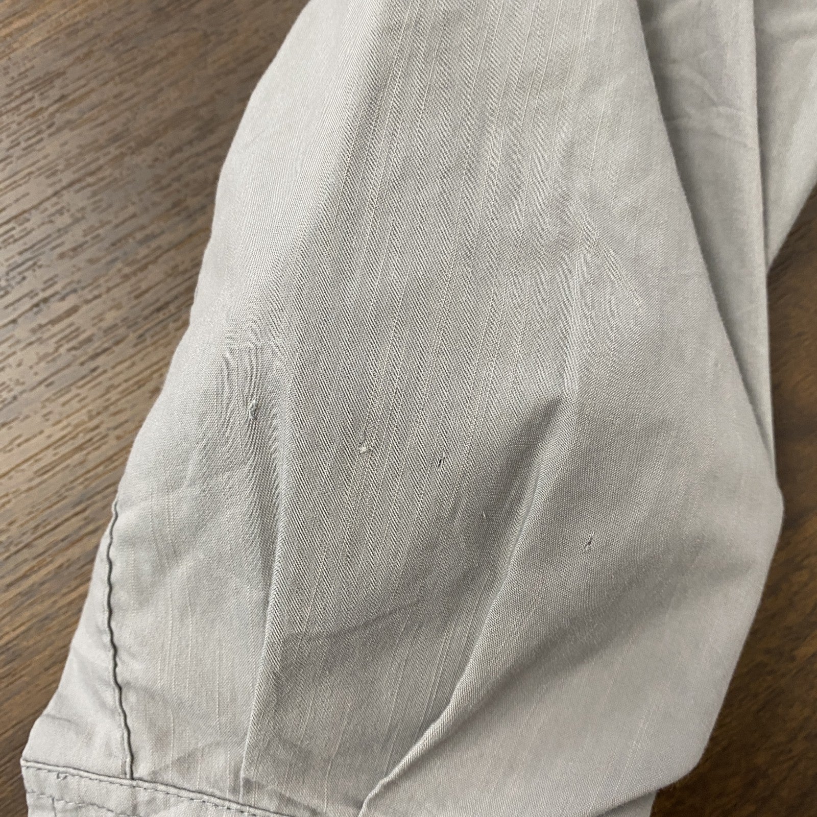 Carhartt　カーハート　長袖ワークシャツ　ボタンダウンシャツ　灰色　グレー　Mサイズ