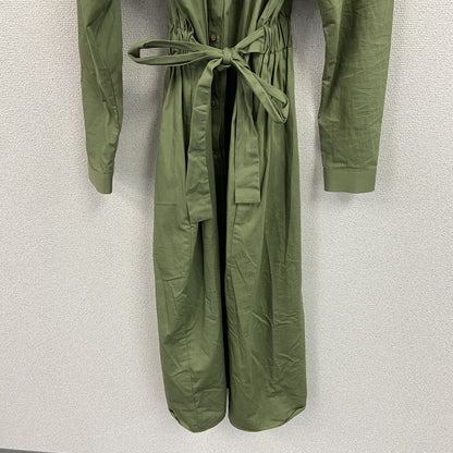 ZARA　ザラ　長袖ワンピース　ラグランスリーブ　緑　グリーン　Sサイズ