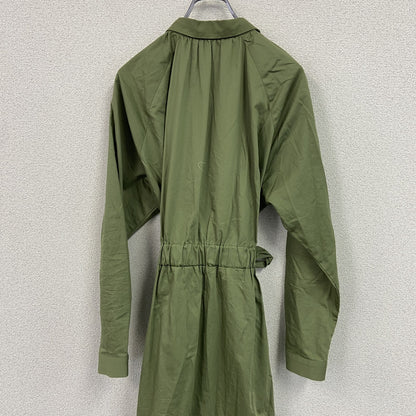 ZARA　ザラ　長袖ワンピース　ラグランスリーブ　緑　グリーン　Sサイズ