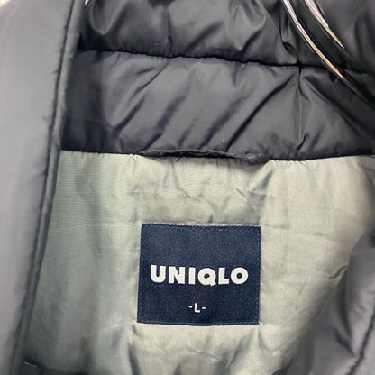 UNIQLO　ユニクロ　中綿ベスト　ダークグレー　Lサイズ