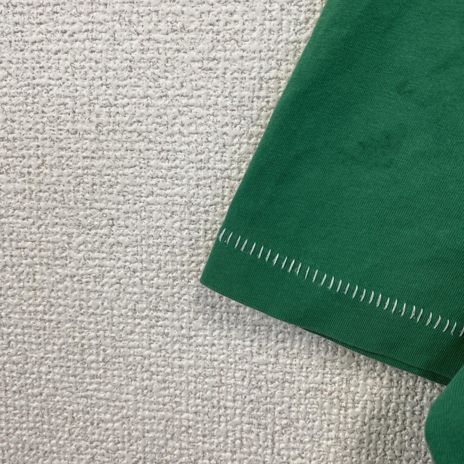 古着 used　DIESEL ディーゼル　半袖プリントTシャツ　カジュアル　シングルステッチ　クルーネック　緑　XLサイズ