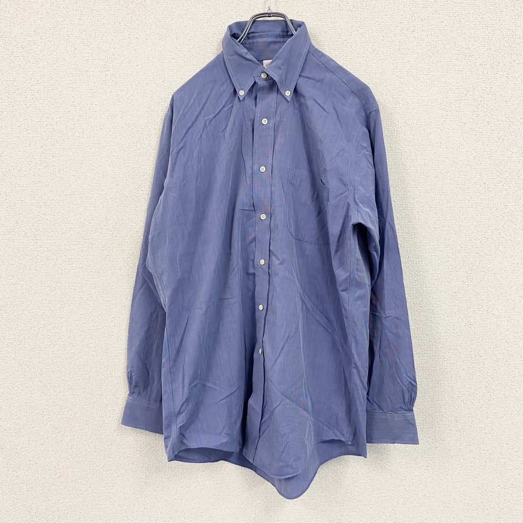 Brooks Brothers　ブルックスブラザーズ　長袖シャツ　青　ブルー　15-33サイズ