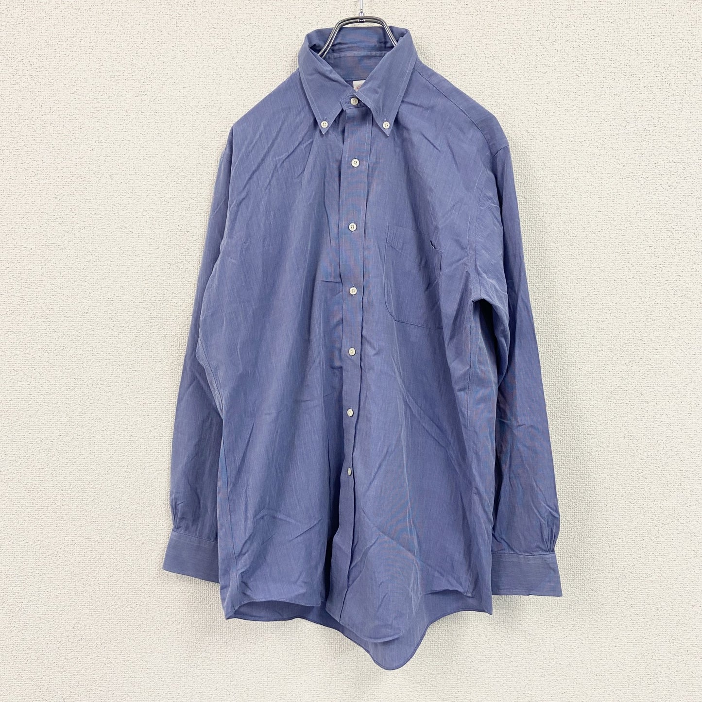 Brooks Brothers　ブルックスブラザーズ　長袖シャツ　青　ブルー　15-33サイズ