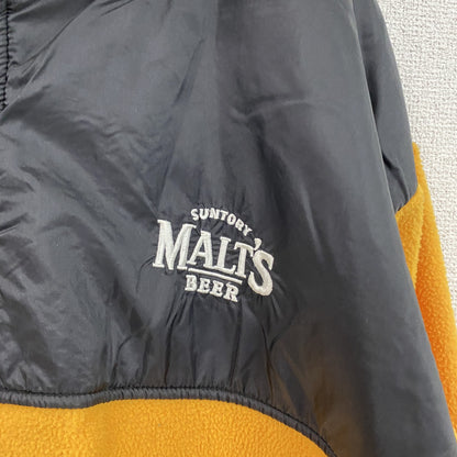 SUNTORY　サントリー　モルツビール　フリースジャケット/ボアジャケット　黄色　イエロー　Lサイズ