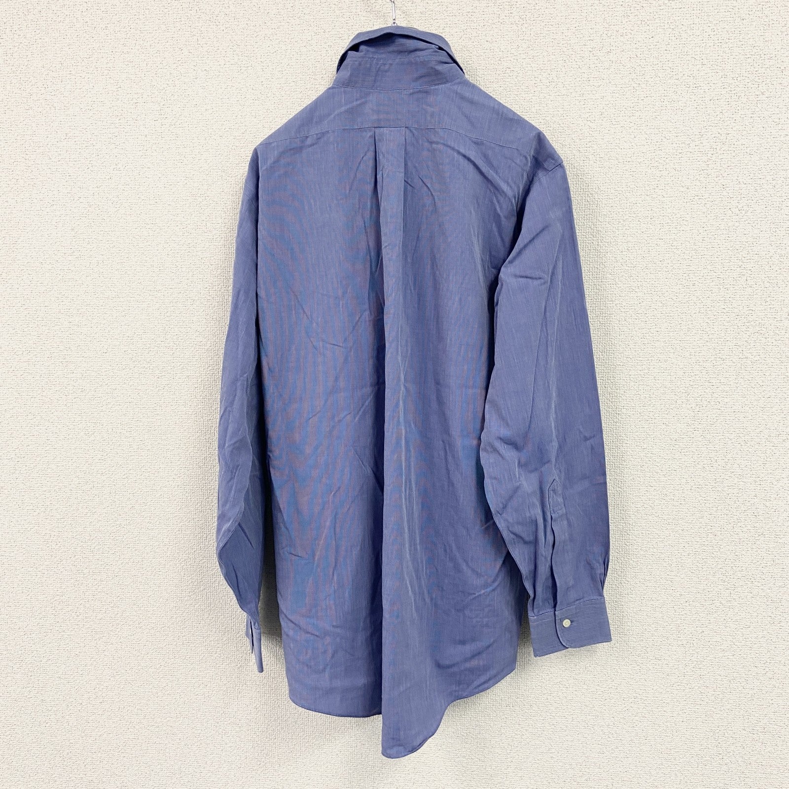 Brooks Brothers　ブルックスブラザーズ　長袖シャツ　青　ブルー　15-33サイズ