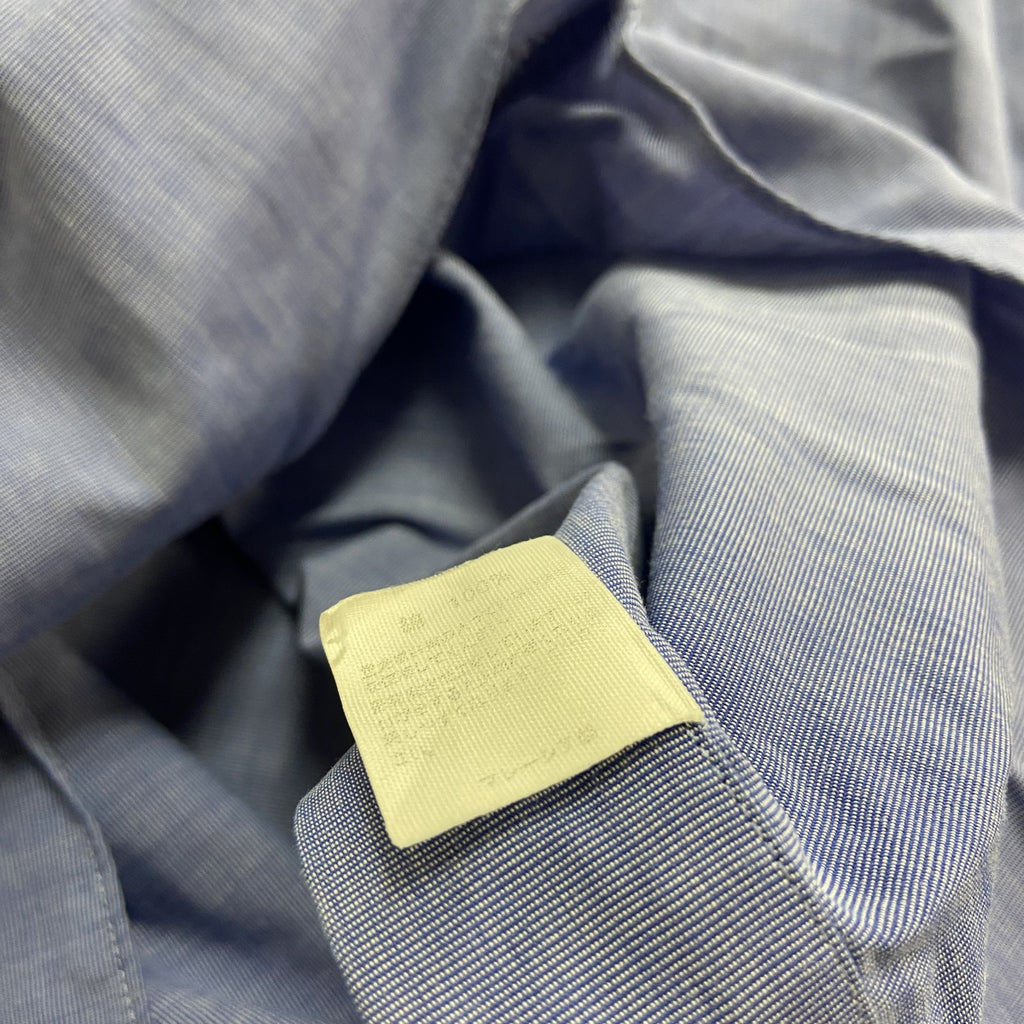 Brooks Brothers　ブルックスブラザーズ　長袖シャツ　青　ブルー　15-33サイズ