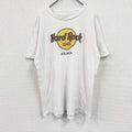 Hard Rock CAFE　ハードロックカフェ　半袖プリントＴシャツ　白　ホワイト　Lサイズ