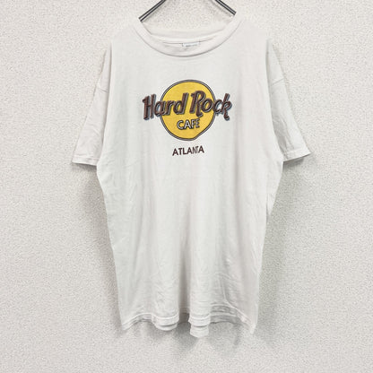 Hard Rock CAFE　ハードロックカフェ　半袖プリントＴシャツ　白　ホワイト　Lサイズ