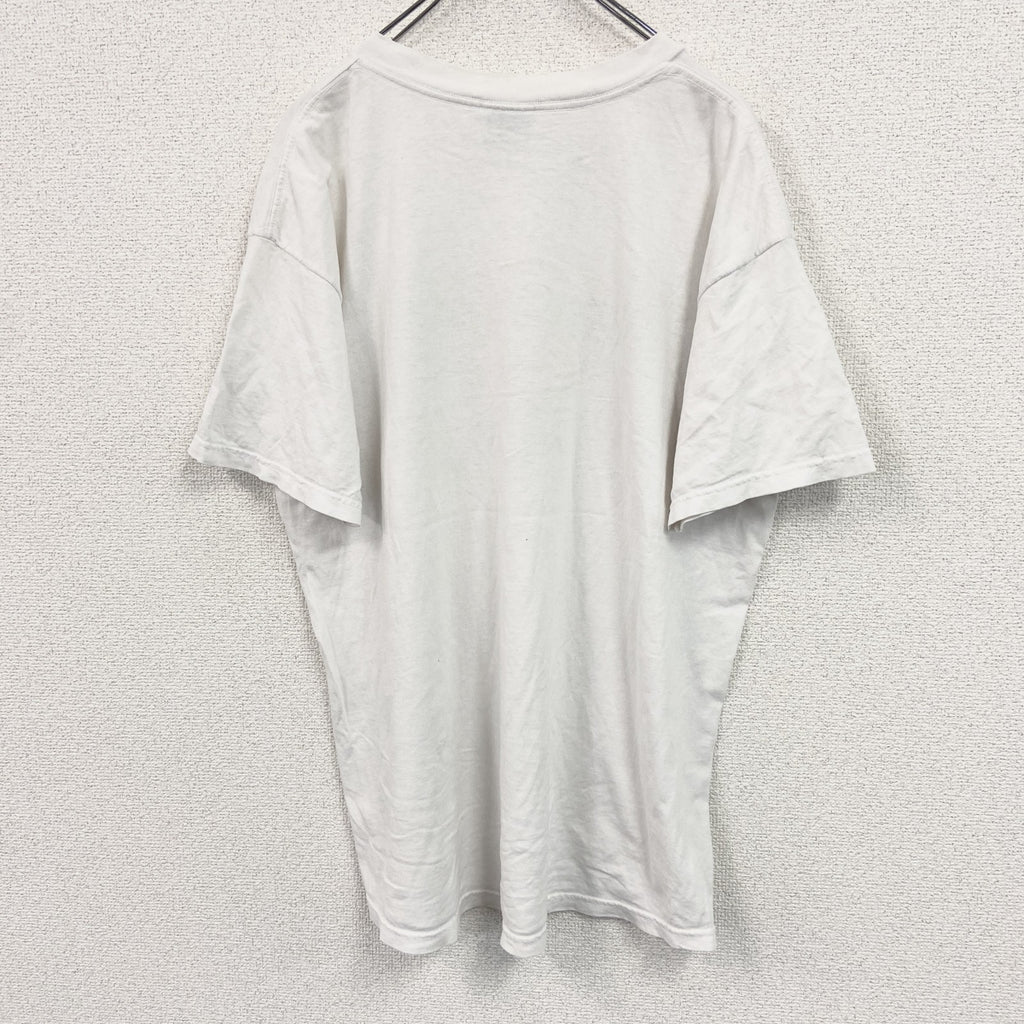 Hard Rock CAFE　ハードロックカフェ　半袖プリントＴシャツ　白　ホワイト　Lサイズ