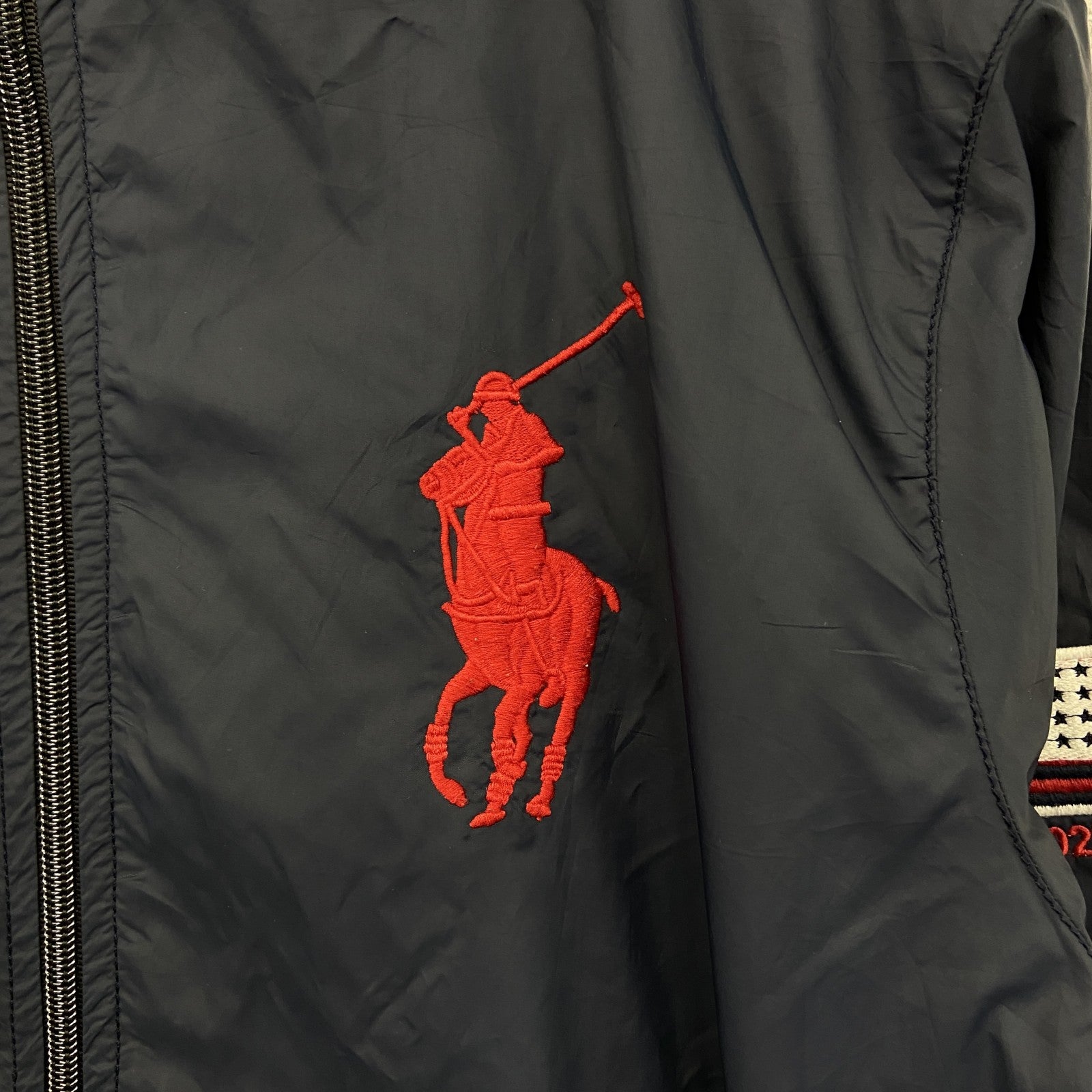 POLO SPORT　ポロスポーツ　ラルフローレン　ブルゾン/スイングトップ　ビッグポニー　ネイビー