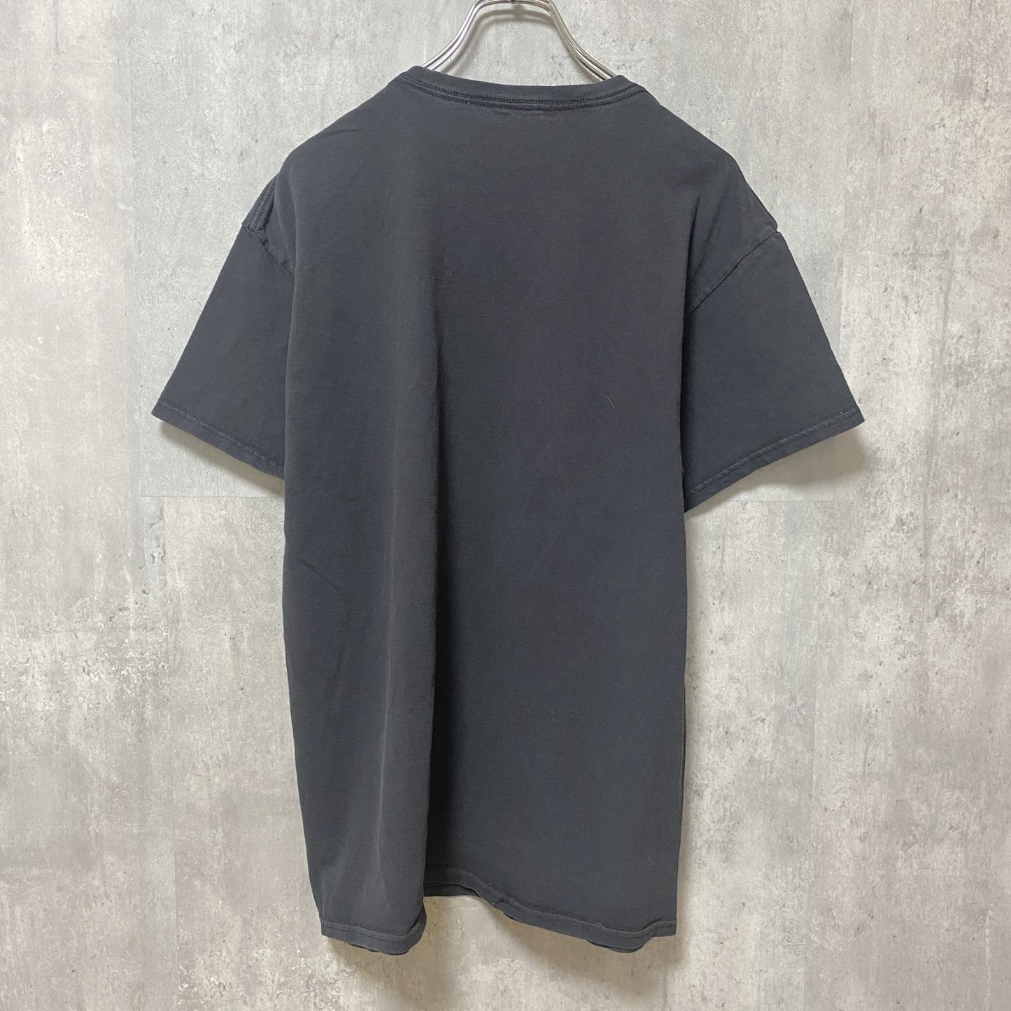 古着 used　WALKING DEAD ウォーキングデッド　半袖ムービープリントTシャツ　黒　ブラック　ホラー　ゾンビ　レトロ