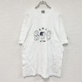 SINA COVA　シナコバ　半袖プリントTシャツ　シングルステッチ　白　ホワイト　Lサイズ
