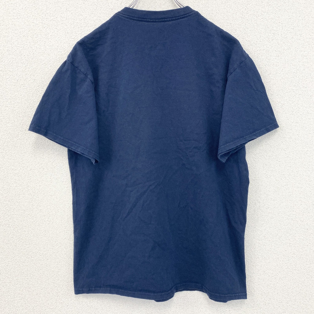 古着 used　TEAM APPAREL　半袖プリントTシャツ　NFL　シアトル シーホークス　クルーネック　ネイビー　Mサイズ