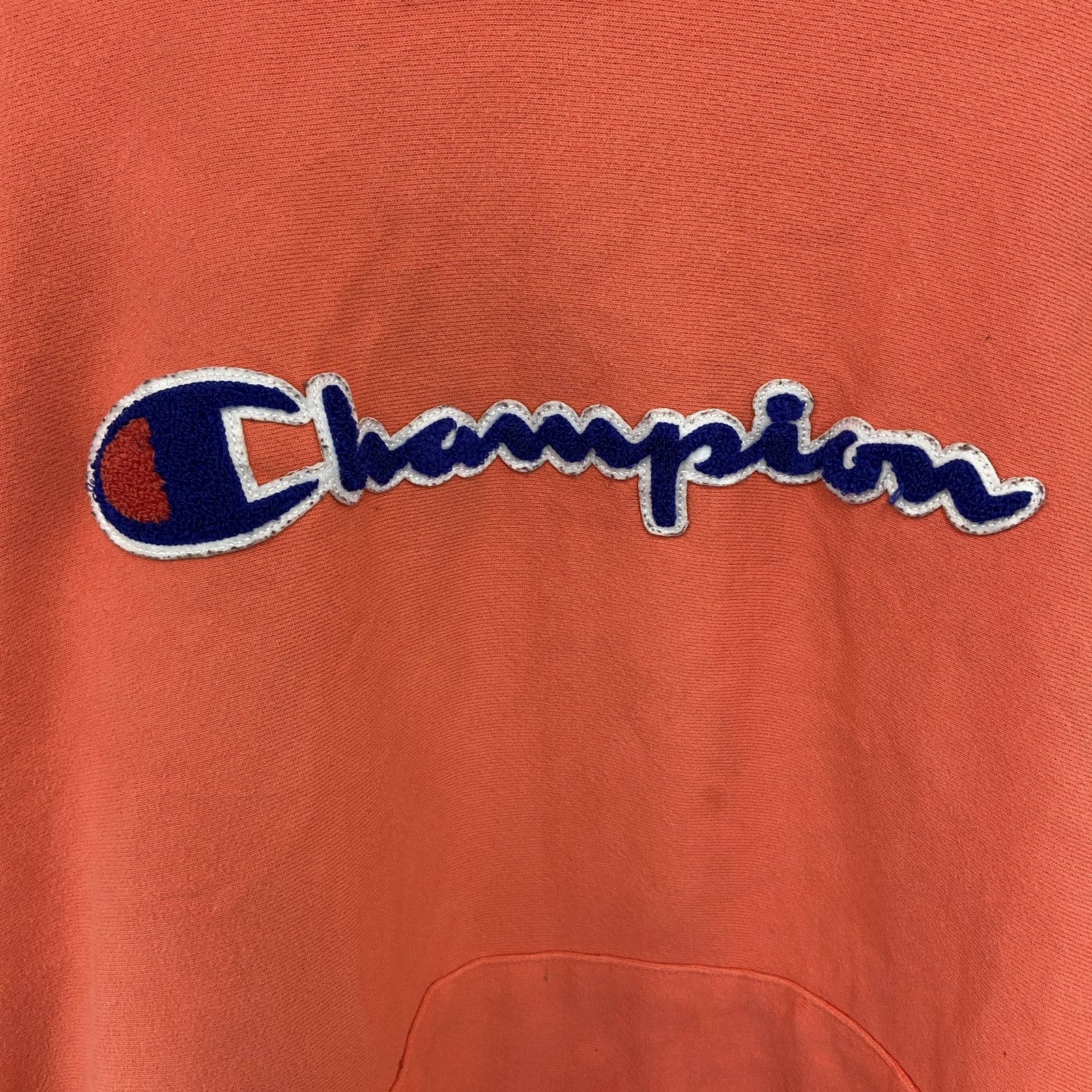 champion　チャンピオン　リバースウィーブ　スウェットパーカー/フーディー　オレンジ　XXLサイズ