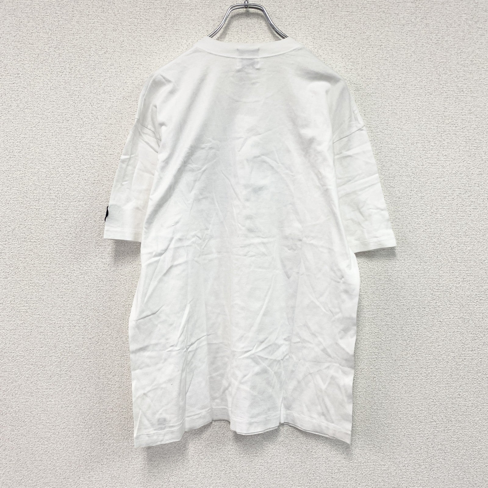 SINA COVA　シナコバ　半袖プリントTシャツ　シングルステッチ　白　ホワイト　Lサイズ