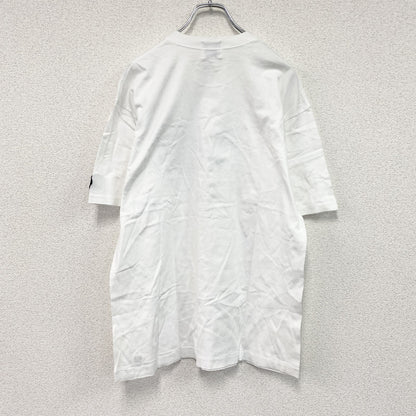 SINA COVA　シナコバ　半袖プリントTシャツ　シングルステッチ　白　ホワイト　Lサイズ